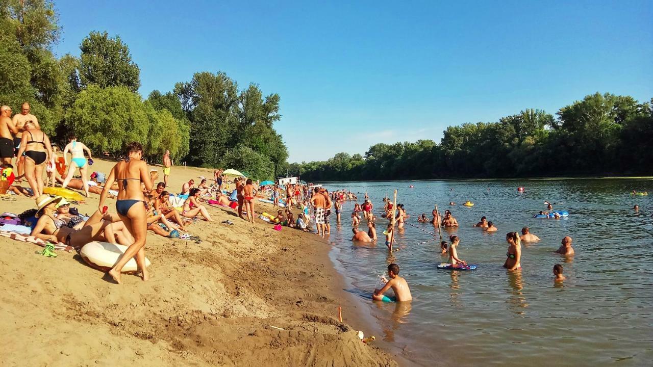 Víziszony Tisza Nyaraló Villa Mindszent Exterior foto